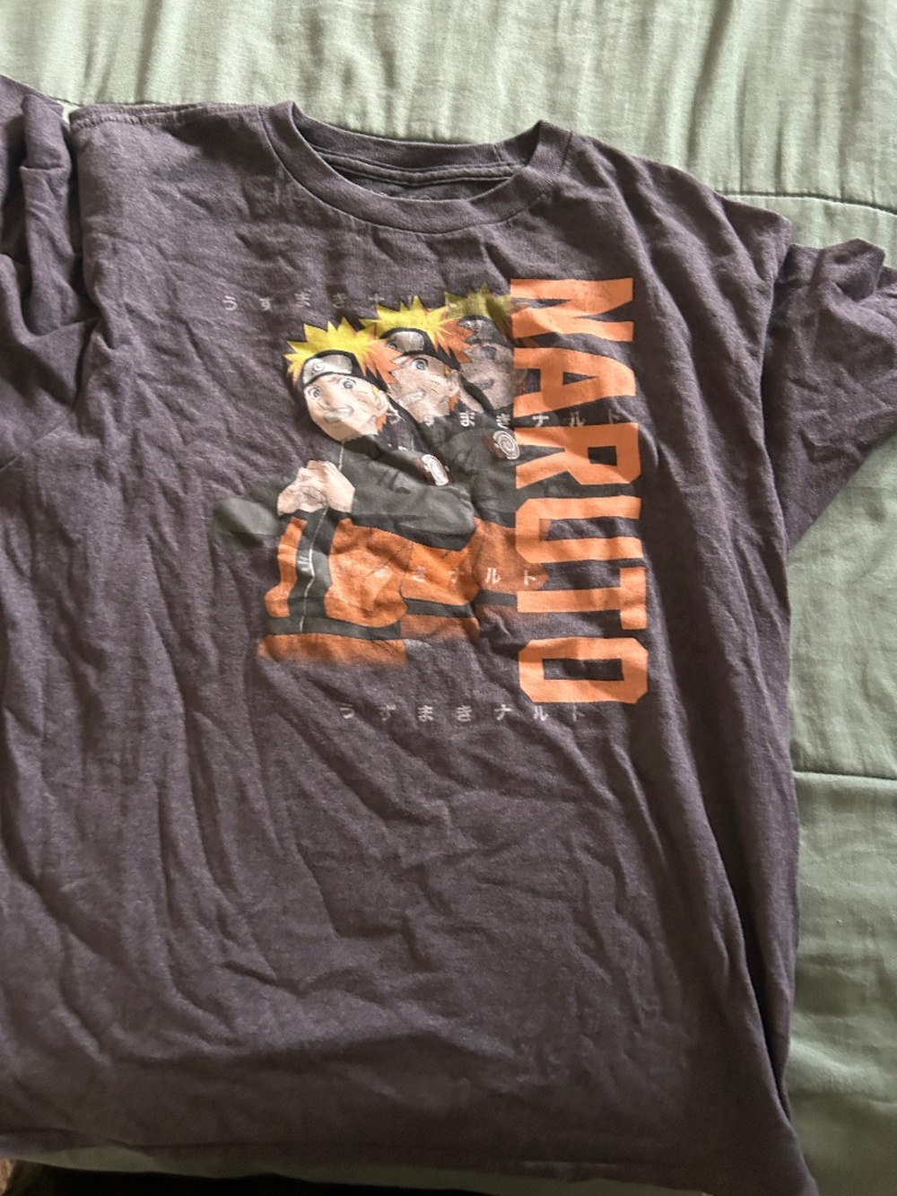 Naruto Anime Graphic T-Shirt | Size Small